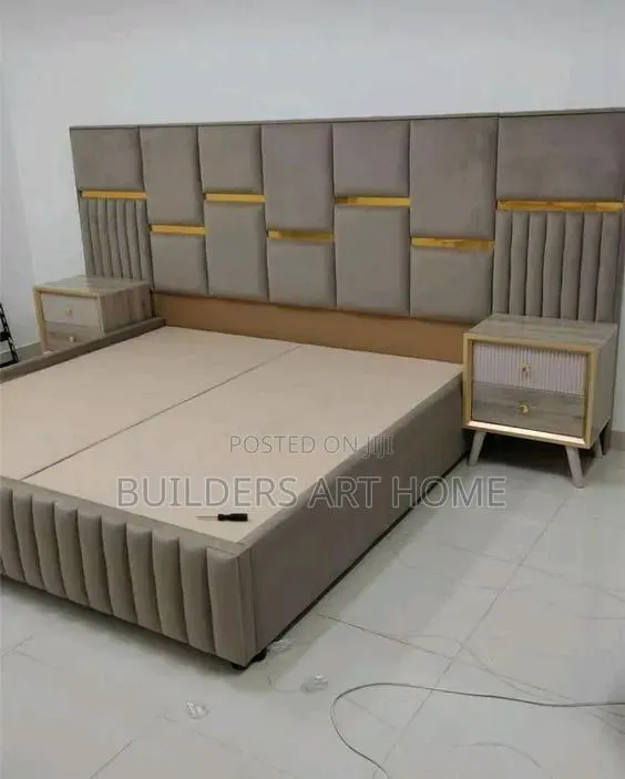 King Size Bed (With Mattress) · Photo 1