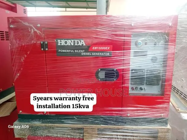 Crystal Dynamo Honda Diesel Generator 15kva 16500watts · Photo 1
