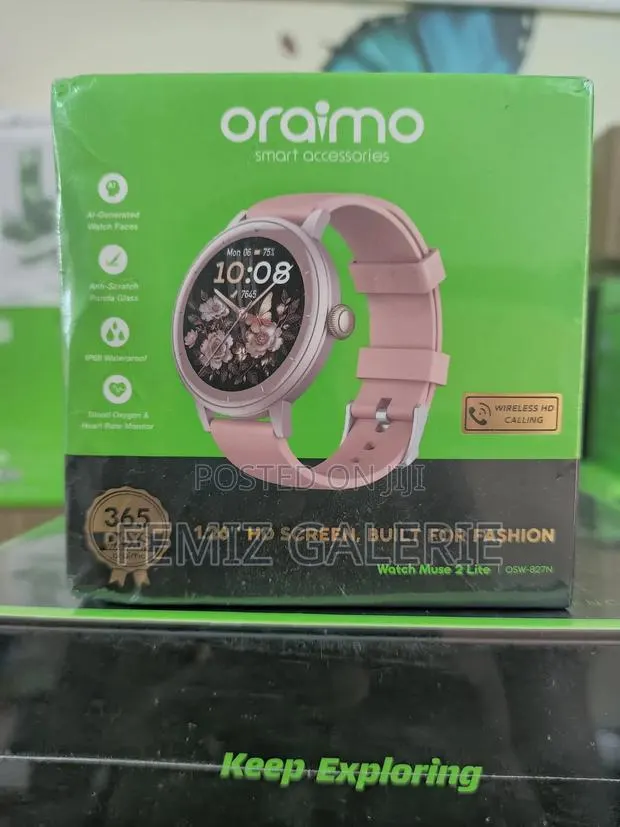 Oraimo Watch Muse 2 Lite 1.26'' Ip68 Chic Versatile Smart Watch · Photo 1