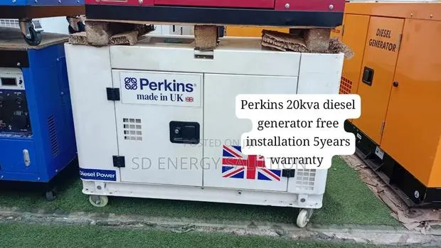 Original Perkins 20kVA Diesel Generator – Low Fuel Usage · Photo 1