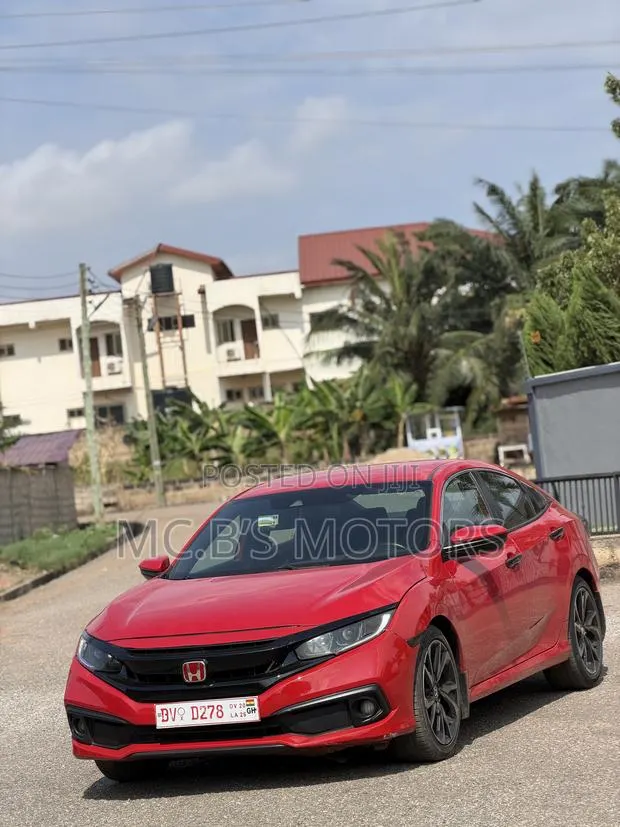 Honda Civic 2019 Red · Photo 1