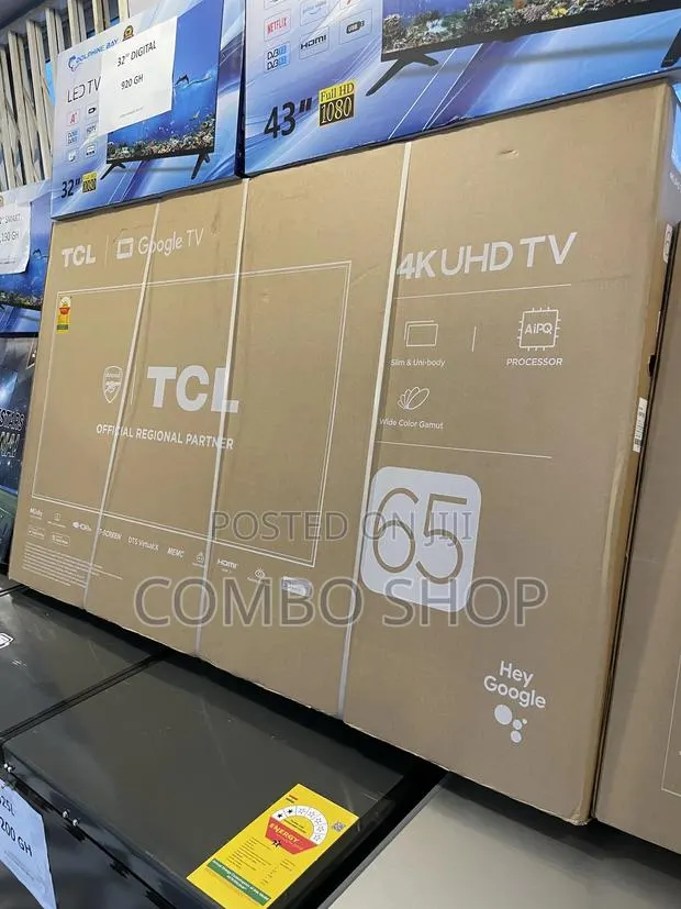 TCL 65” Smart Television · Photo 1