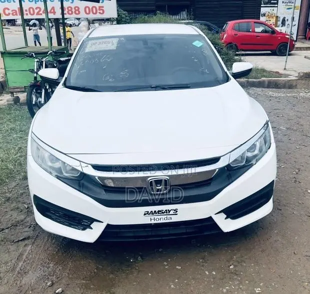 Honda Civic EX-T Sedan 2018 White