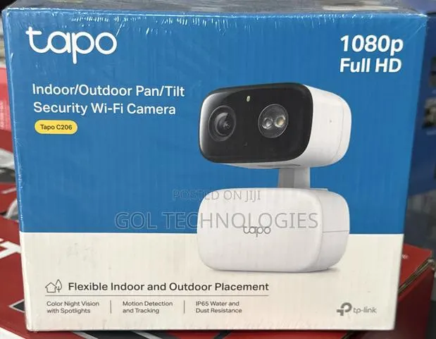 Tapo Indoor/Outdoor Pan/Tilt Security Wifi Camera Tapo C206 · Photo 1