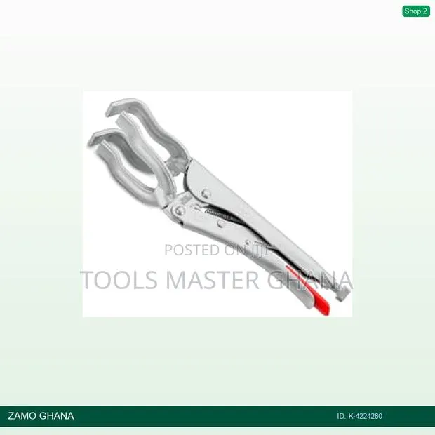 Welding Grip Locking Plier 280mm Jaw Close Silver With Adj - K- · Photo 1