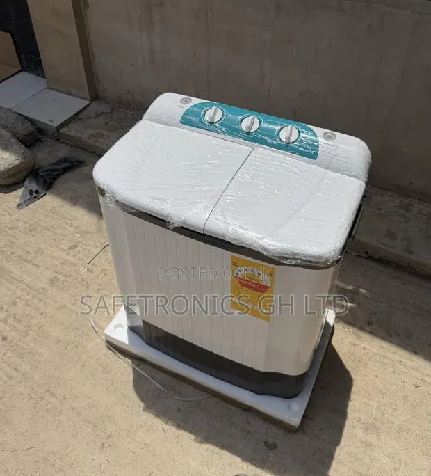 Extremely New Nasco Twin Top Washing Machine 5kg Nastt-B50fl · Photo 1