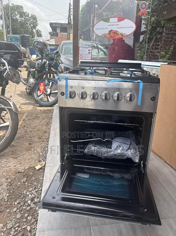 Newline 60x60 Gas Cooker Easy Clean and Durable Design · Photo 1