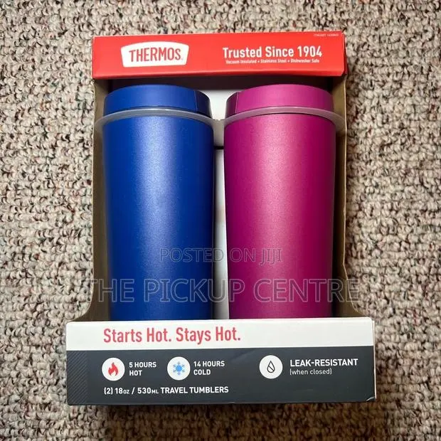 Thermos 18oz/ 530ml Travel Tumbler _ 270ghs Each · Photo 1