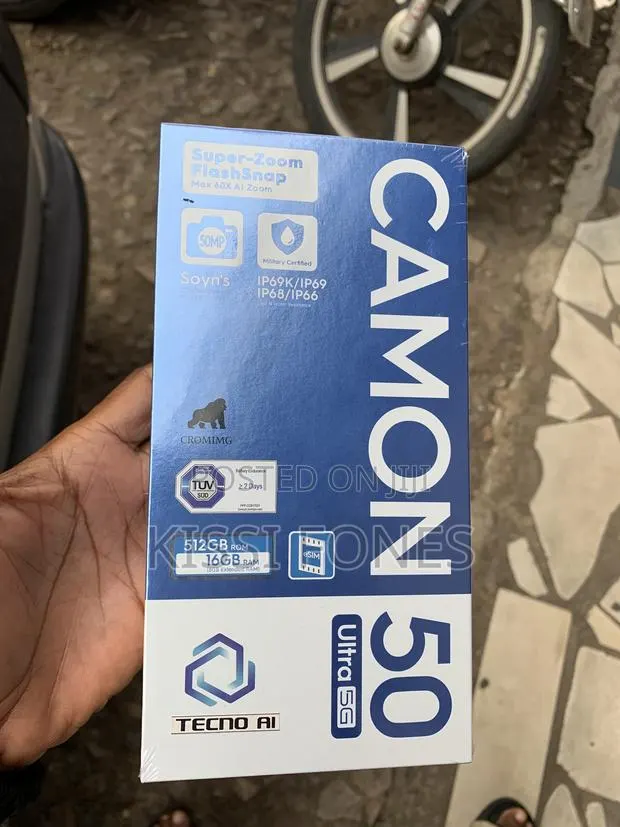 New Tecno Camon 50 Ultra 512 GB Gray · Photo 1