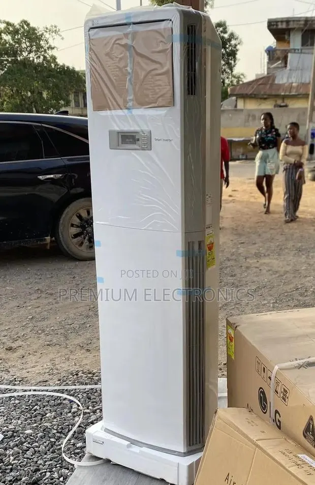 LG 3.0hp Dual Inverter Floor Standing Air Conditioner Ap-Q30gs1k1 · Photo 1