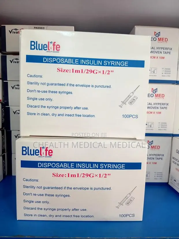 Disposable Insulin Syringe 1ml · Photo 1