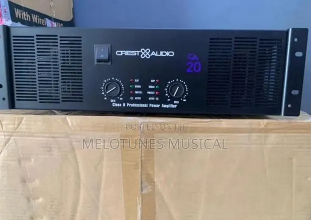 Crest Audio Ca20 Professional Power Amplifier. · Photo 1