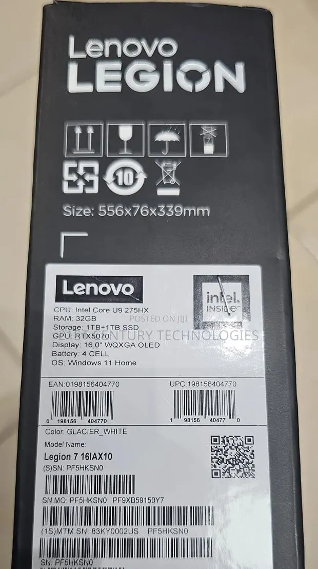 New Laptop Lenovo Legion 7 32GB Intel Core Ultra 9 SSD 2T · Photo 1
