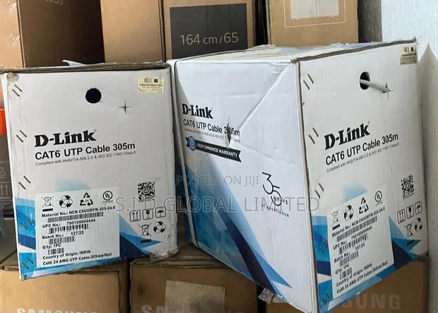 Top-tier Networking: Genuine D-link Cat6 Utp 305m Roll · Photo 1