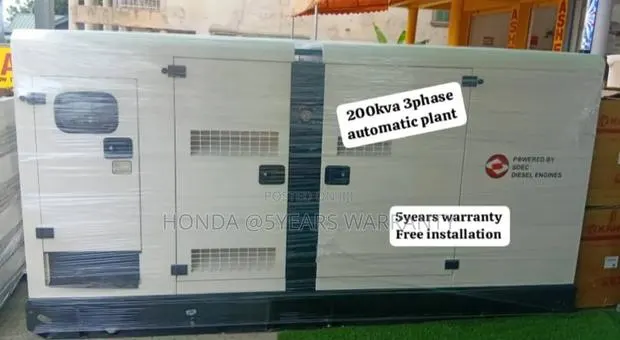 Aaa Generator Service Perkins 200kva Silent 3phase 200kva · Photo 1