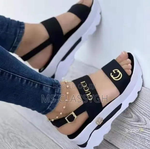 Gucci Sandals Wedges Sexy Wedge Female Women's Orthopedic S · Photo 1