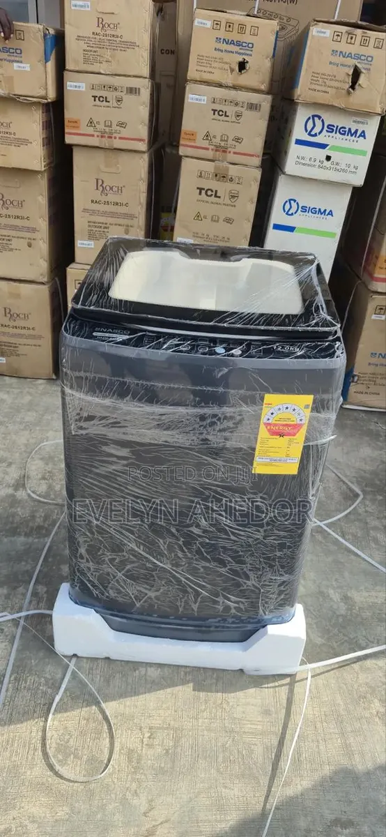 Nasco 12kg Washing Machine Top Load Full Automatic for Sale · Photo 1