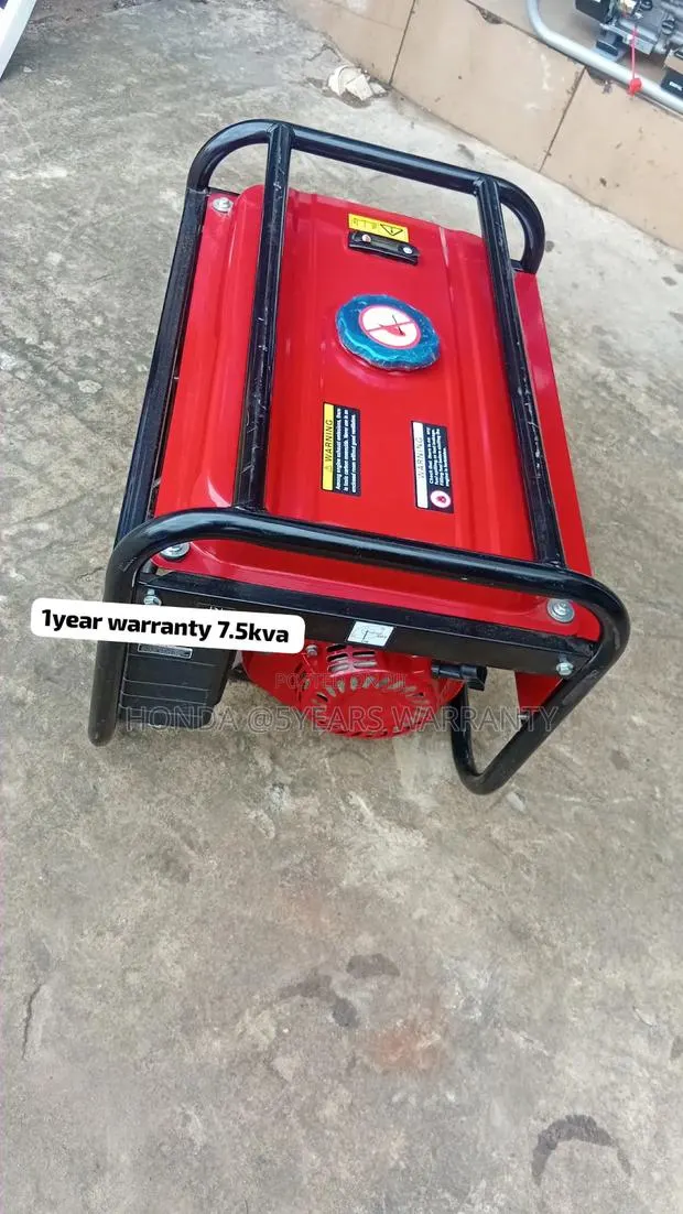 Strong Efficent Honda 7.5kVA Petrol Generator–Premium Quality 7.5kva · Photo 1