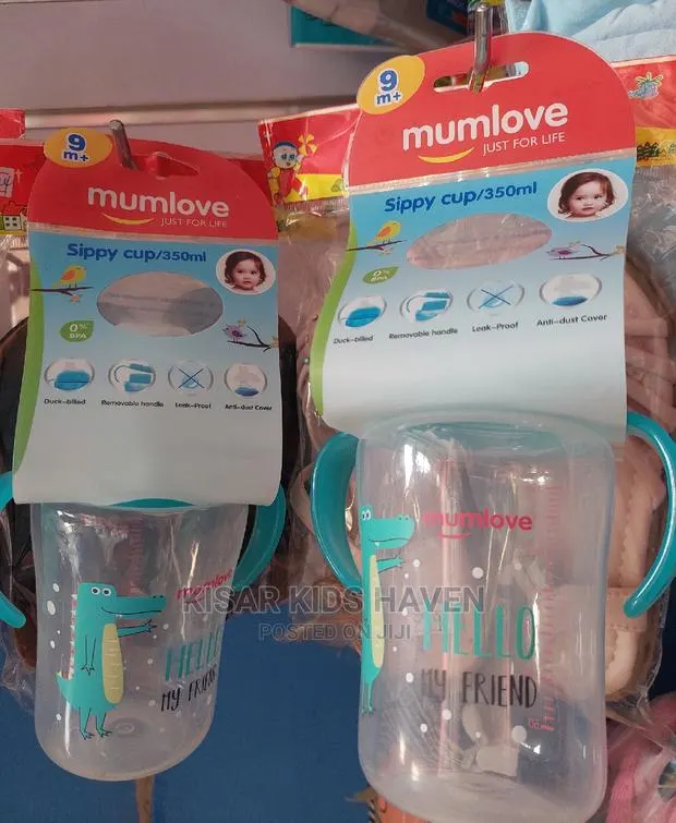 Mumlove Sippy Cup 350ml BPA Free, Leak Proof · Photo 1