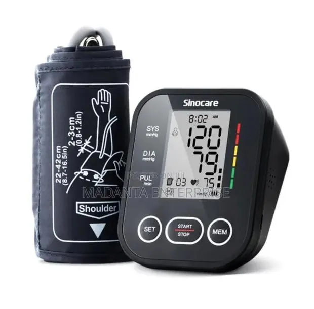 Sinocare Blood Pressure Machine(Large Screen+ Arm Cuff) · Photo 1