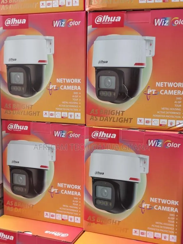 Dahua 4MP WizColor Active Deterrence PT Camera Two-Way Talk · Photo 1