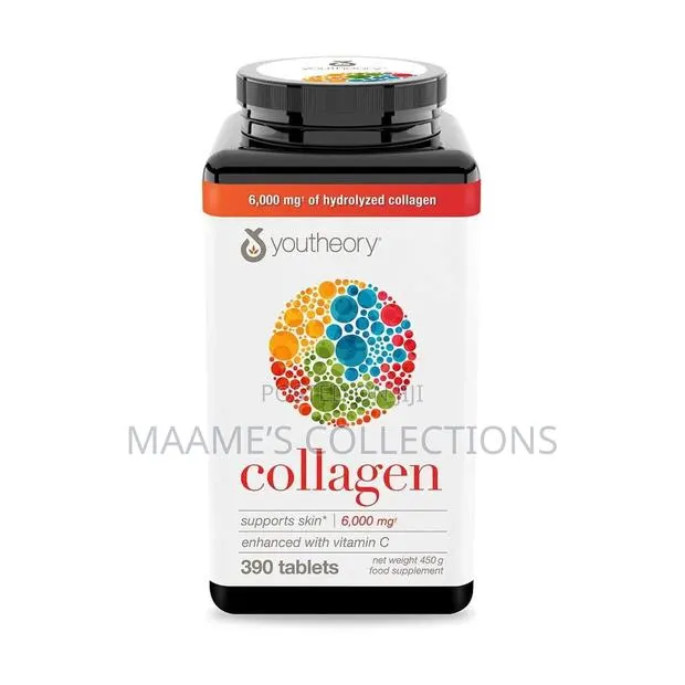 Youtheory Collagen + Biotin Dietary Supplement (390 Tablets) · Photo 1