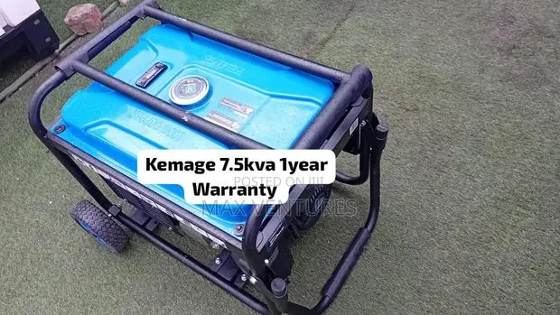 KEMAGE 7.5KVA Electric Generator Powerful Reliable 7.5kva · Photo 1