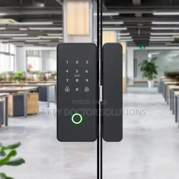 Smart Door Locks for Office Glass Doors With Tuya App · Photo 1