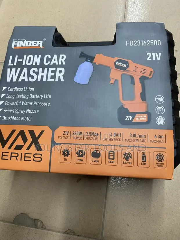 Finder 21V Cordless Portable Car Pressure Washer · Photo 1