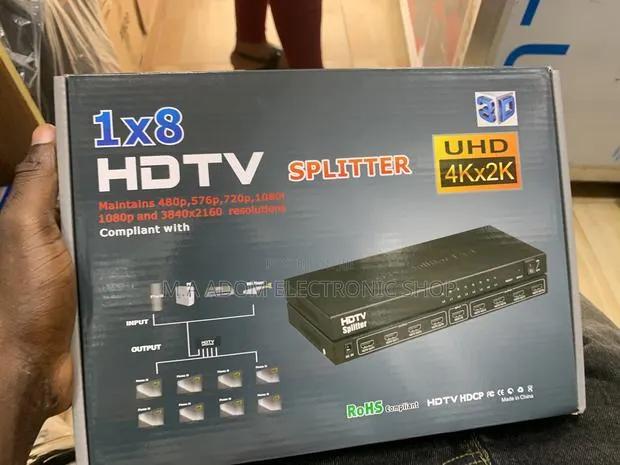 Hdmi Splitter 8 Ports With 3d Protection · Photo 1