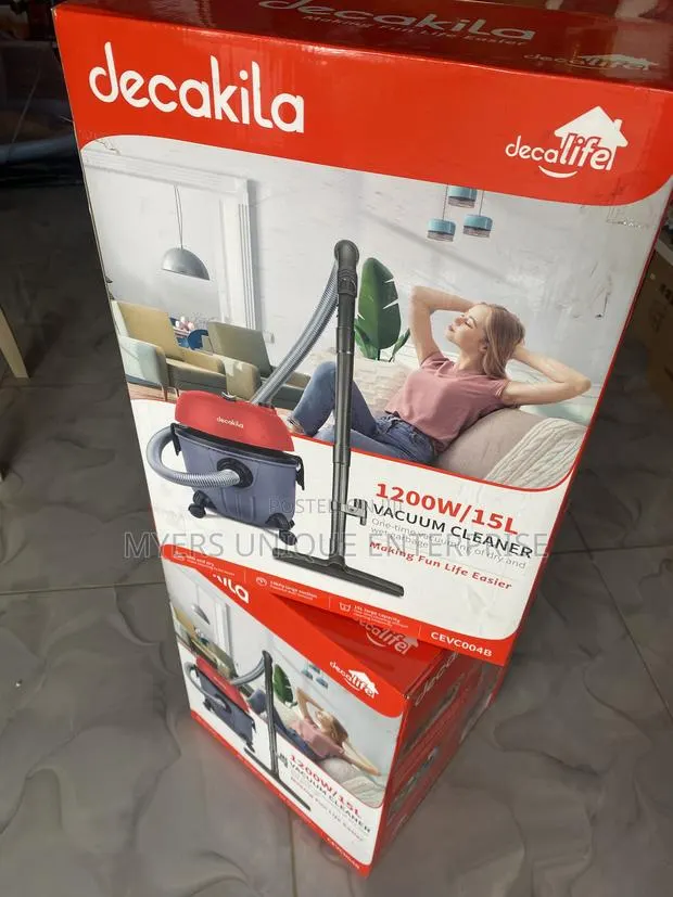Decakila 1200w-High Power Wet Dry Vacuum Cleaner · Photo 1