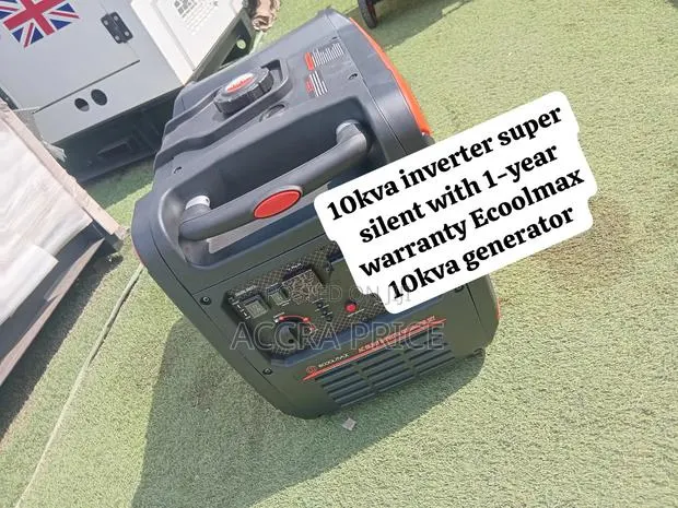 Ecoolmax 10kVA Super Silent Inverter Generator With 1-Year Warranty · Photo 1