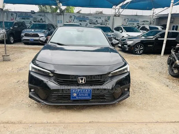 Honda Civic Sport CVT 2024 Black · Photo 1