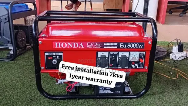 Honda 7kva Heavy Duty Generator – Built for Homes Businesses 7kva · Photo 1
