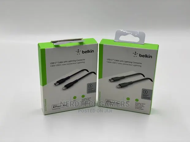 Belkin USB-C to Lightning Cable 1M · Photo 1