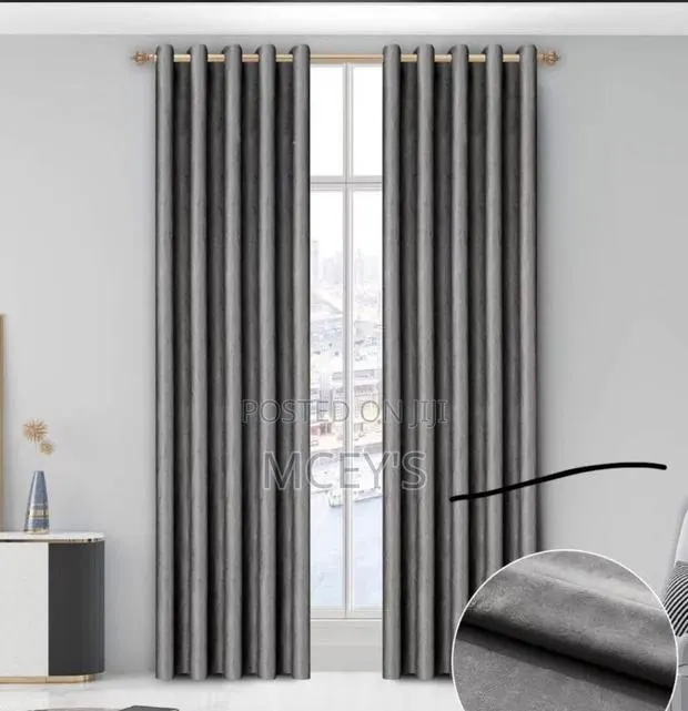 Superior Quality Plain Curtains · Photo 1