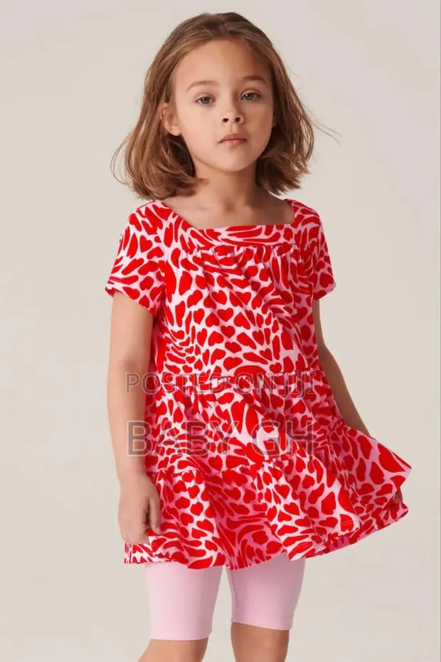 Choice Fashion Outlet Kids Red Heart Dress · Photo 1