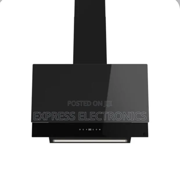 Shop the New Midea 90cm Angled Cooker Hood W/ Black Tempered Glass · Photo 1