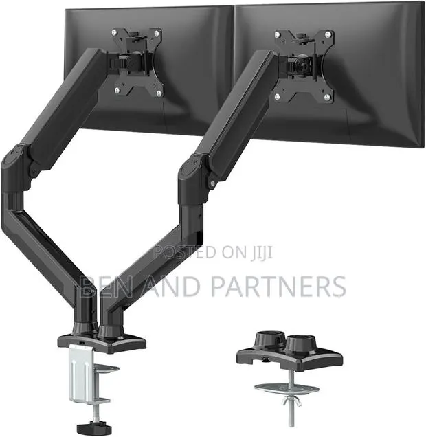 Dual Robotic Mounting Monitor Arm · Photo 1