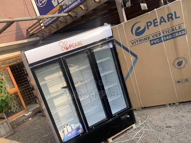 Buy Authentic Pearl 950liters 3 Door Display Fridge With Lock Key. · Photo 1
