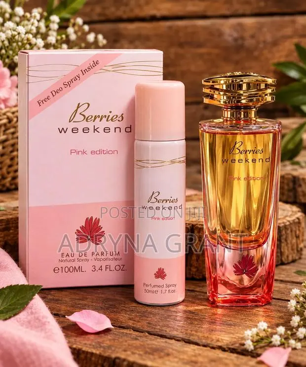 Fragrance World-Berries Weekend Pink Edition+free Deo Spray · Photo 3