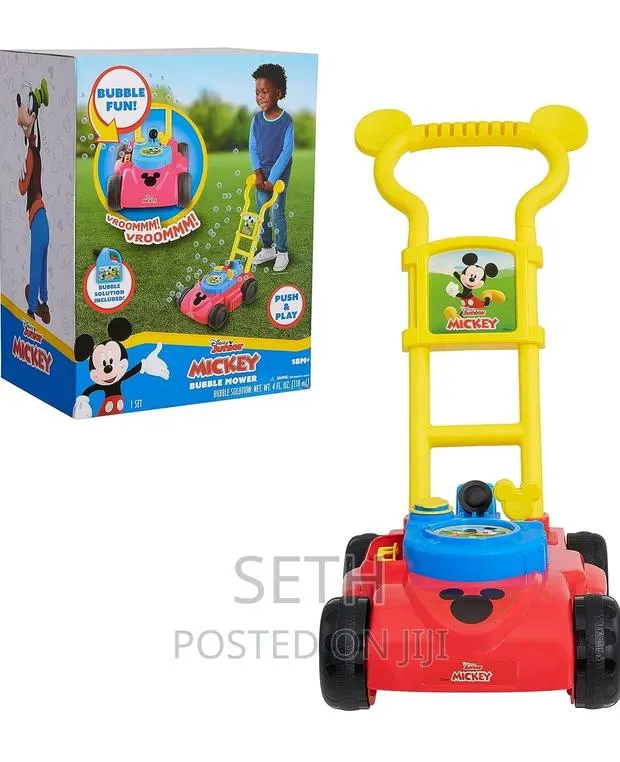 Disney Junior Mickey Mouse Bubble Mower, Pretend Play and Ou · Photo 1