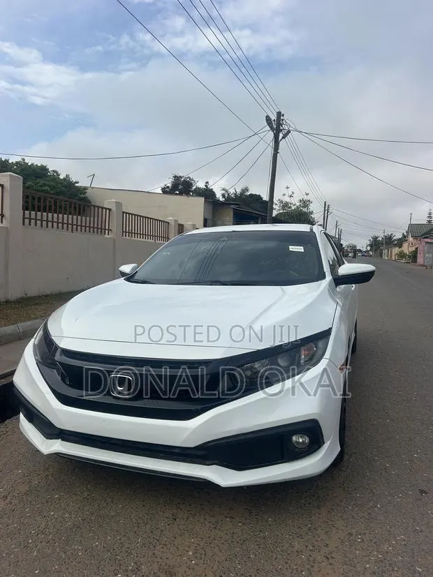 Honda Civic 2019 White · Photo 1