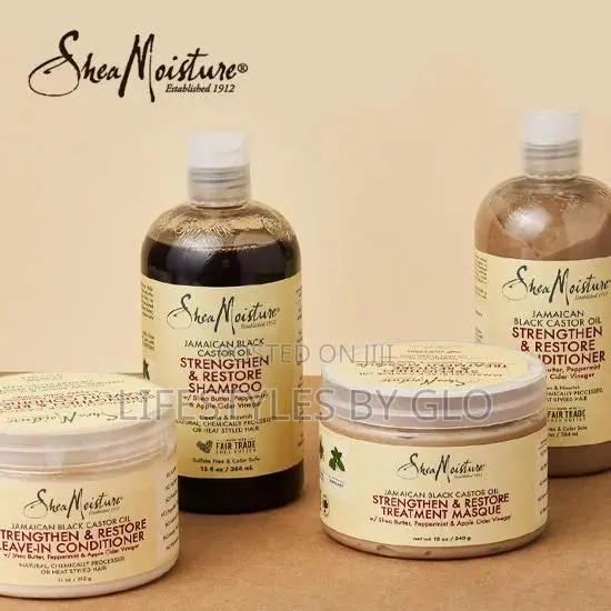 Shea Moisture Jamaican Black Castor Oil Shampoo 4 Pack Combo · Photo 1