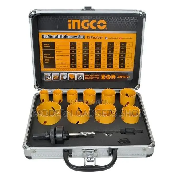 Multi-size Hole Saw Set For Electricians Plumbers · Photo 1