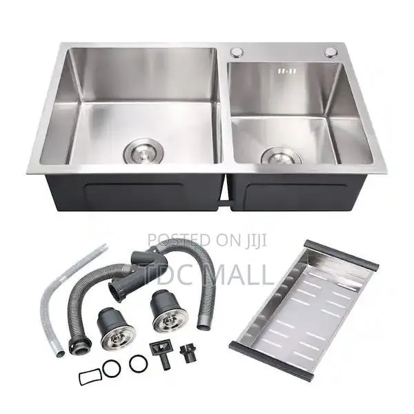 Executive Double Sink With Accessories + 4 Sides Tap · Photo 1