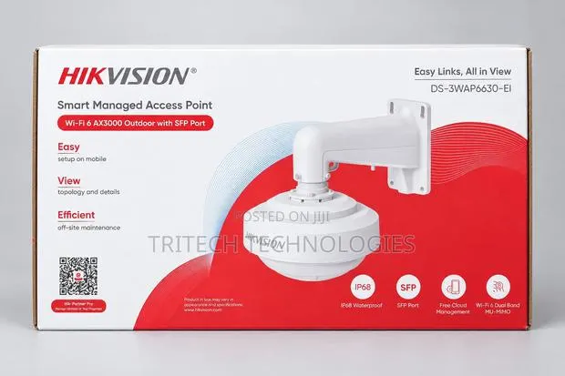 HIKVISION DS-3WAP6630-EI Wi-Fi 6 3000M Outdoor Access Point