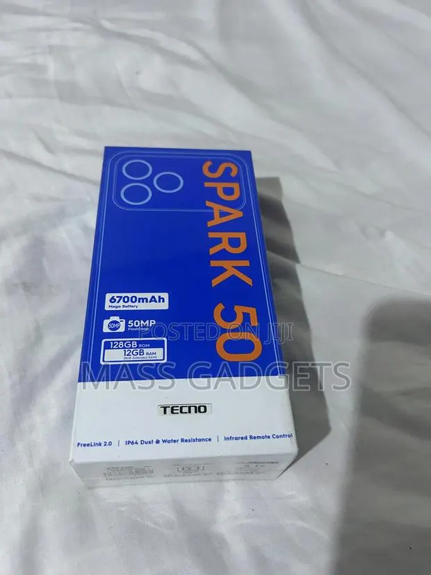 New Tecno Spark 50 128 GB Gray · Photo 1
