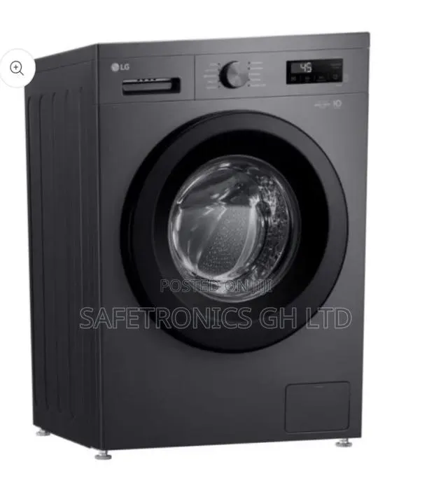 Newest Version Lg 8kg Ai DDTM Front Load Washing Machine - Matte Black · Photo 1