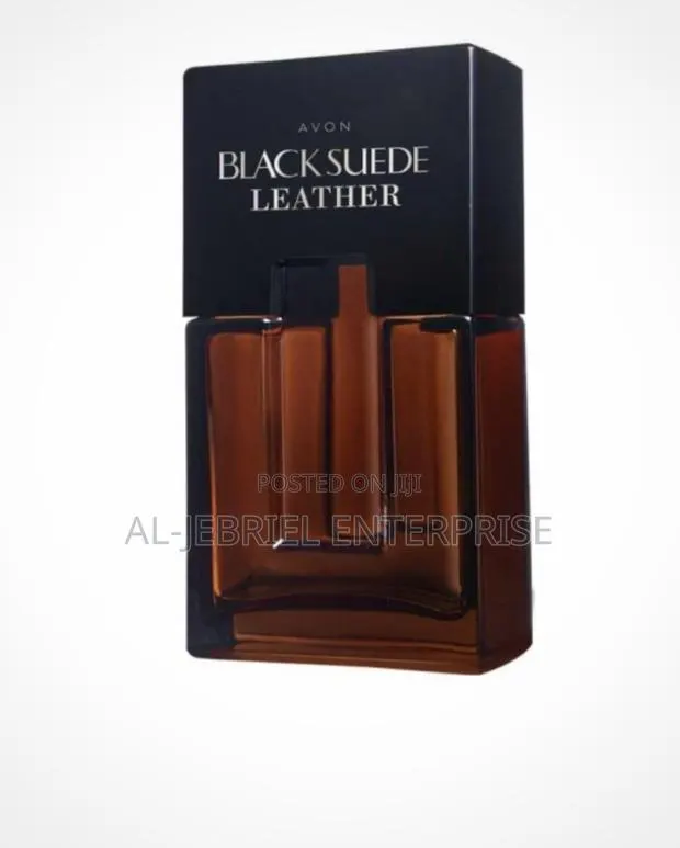 Avon Black Suede Leather Eau De Toilette · Photo 1
